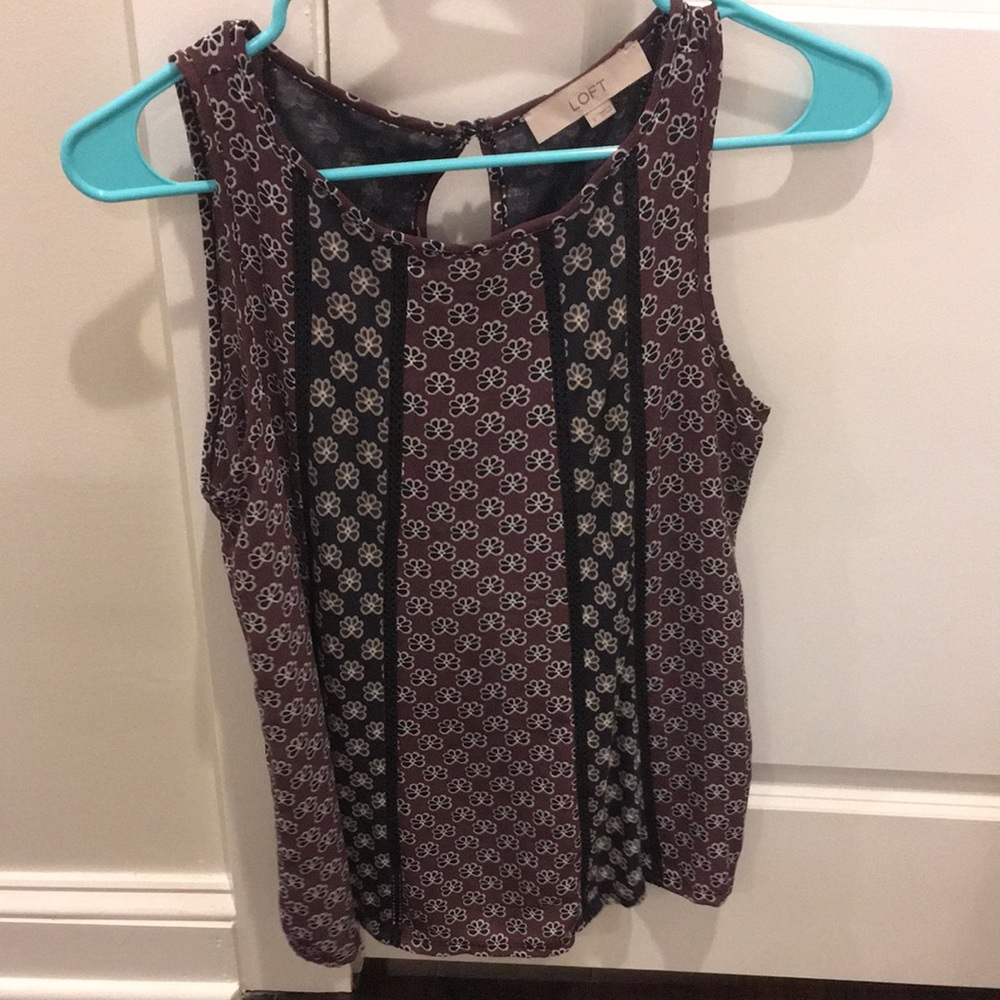 Loft floral top